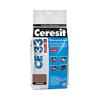 Фуга Ceresit CE 33 Plus 130 2 кг коричневая