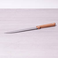 Нож кухонный для мяса из нержавеющей стали с деревянной ручкой Kamille