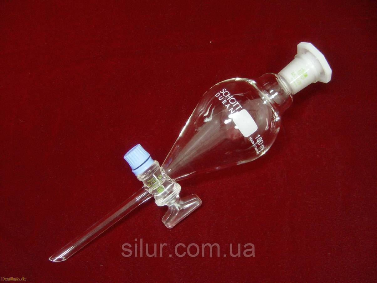 Лійка ВД-3-1000-тка (грушеподібна 1000 мл з тефлом)