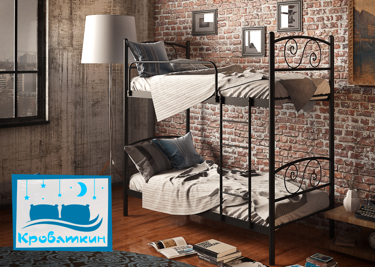 Металеве двоярусне ліжко Віола Тенеро, фото 1