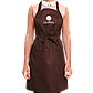 Комплект фартухів для майстра Gloria сірий + коричневий, фото 3