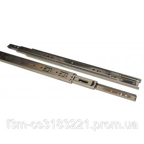 Напрямні кулькові F3M N-Wide: H=42 мм, L=600 мм, повного висування (код 132)