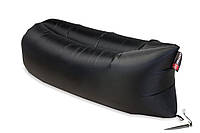 Надувной шезлонг-лежак RipStop (черный)