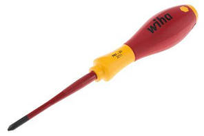 Викрутка PH2 slimFix (хрест) Діелектрична VDE Wiha
