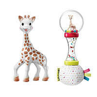 Подарунковий набір Sophiesticated (Жираф Софі + брязкальце-маракас), Sophie la girafe (Vulli)