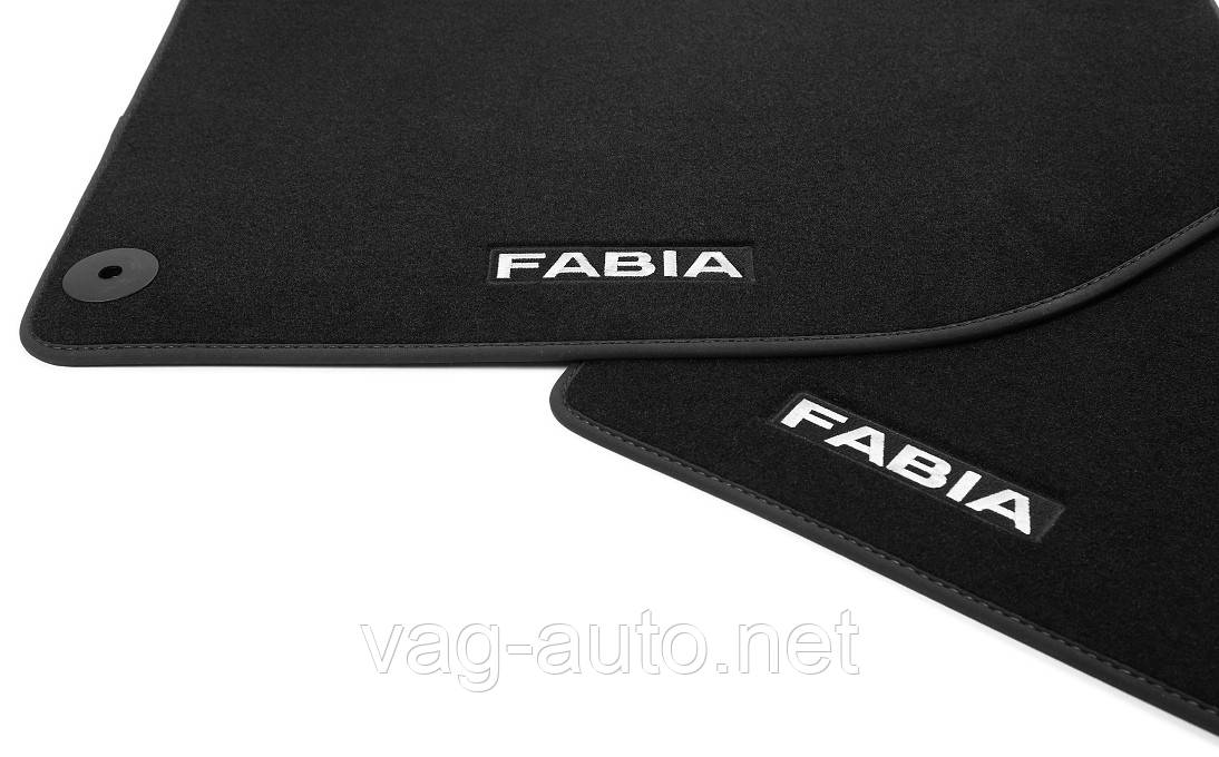 Килимки салону текстильні поліамід (к-кт) FABIA III