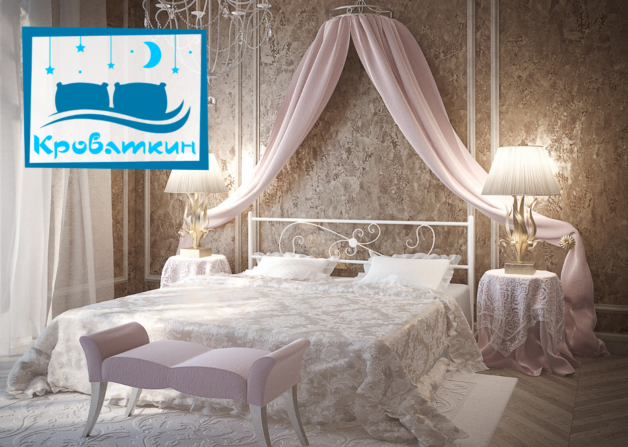 Металеве ліжко Хризантема Тенеро, фото 1