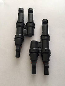 AXIOMA energy двійник конектор для сонячних батарей MC4 T-Brash Connector на 1000В