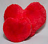 М'яка іграшка - подушка Серце 50 см червоне, фото 2