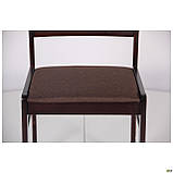 Обідній стіл і стільці Брауні з дерева темний шоколад капучино — комплект 5 од., фото 9