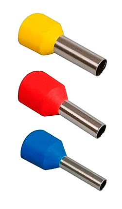 Наконечник гільза Е1008 1мм2 жовтий Ny95500090, фото 1