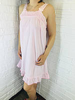 Женская ночная сорочка хлопок розовая 276 42-46