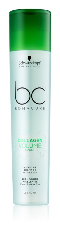 Колагеновий шампунь для волосся Schwarzkopf Professional BC Bonacure Collagen Volume Boost Micellar Shampoo 250