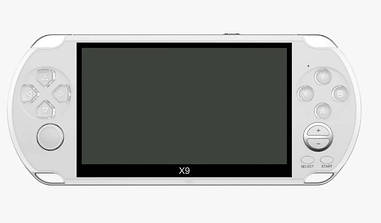 Ігрова портативна консоль PSP X9 приставка (5,1 дюйма) з ТВ-виходом (Білий)