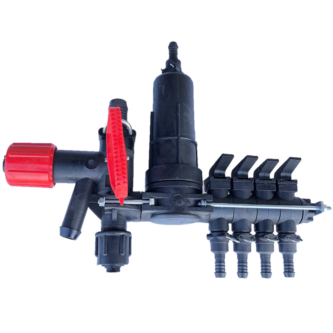 Розподільник тиску на обприскувач 4-х секційний Agroplast, фото 1