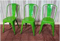 Металевий стілець Tolix AC-001А салатовий, дизайн Xavier Pauchard, фото 5