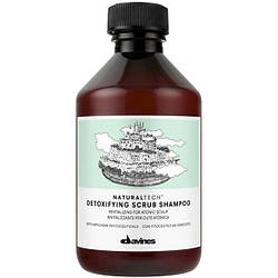 Шампунь-скраб детоксикучий Davines Natural Tech Detoxifying Shampoo-Scrab 250 мл
