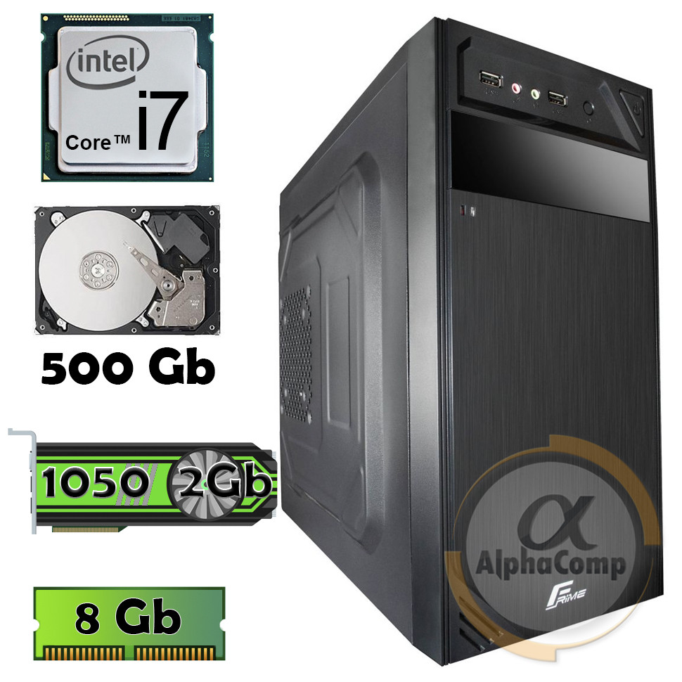 Компьютер AlphaPC G1101 (i7-860/GTX1050 2Gb/8gb/500gb) renew