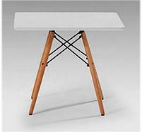 Столик дитячий Алор Small білий квадратний, дизайн Charles Eames 60х60 см висота 44 см, фото 4