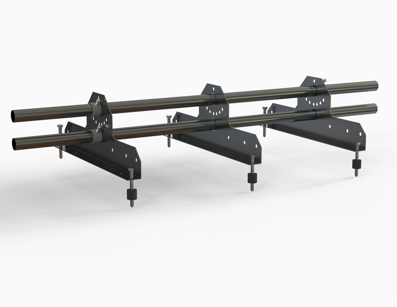 Снігозатримувач на фальцеву покрівлю трубчастий Premium (універсальний), фото 1