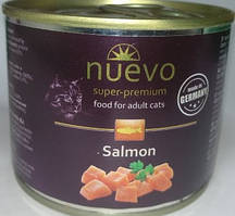 Консерва для котів Nuevo (Нуево) з лососем, 200 г