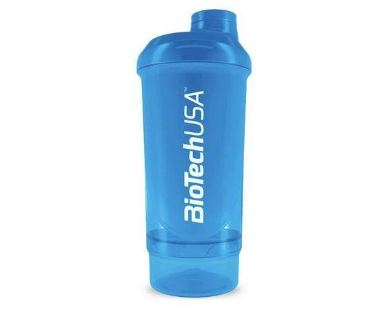 Шейкер Wave+ Compact shaker 500ml (+150ml) Schocking Blue