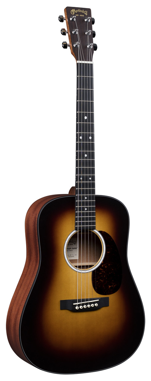 Електро-акустична гітара MARTIN DJr-10E Burst Dreadnought Junior, фото 1