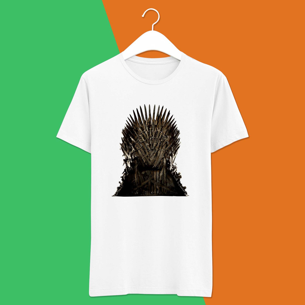 Футболка з принтом Game of Thrones (Гра престолів) Трон Push IT XS, Білий