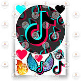 Друк їстівного фото — Вафельний папір — Тик Ток No5, фото 5