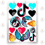 Друк їстівного фото — Вафельний папір — Тик Ток No5, фото 6