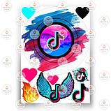 Друк їстівного фото — Вафельний папір — Тик Ток No5, фото 3