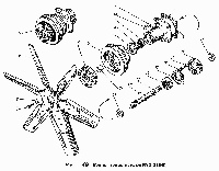 Ремкомплект привода вентилятора ЯМЗ 238
