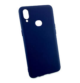 Чохол для Samsung A10s, A107 накладка на бампер Case на задню панель синій