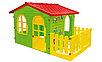 Дитячий ігровий будиночок Mochtoys з терасою, фото 4