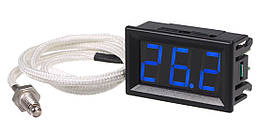 450°С Термометр XH-B310 цифровий 12 V з термопарою К-типу синій