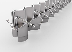 Компенсаційний шов Cosinus Slide. Компенсаційний шов Cosinus Slide.Сталь. Висота шва: 115 -150 мм