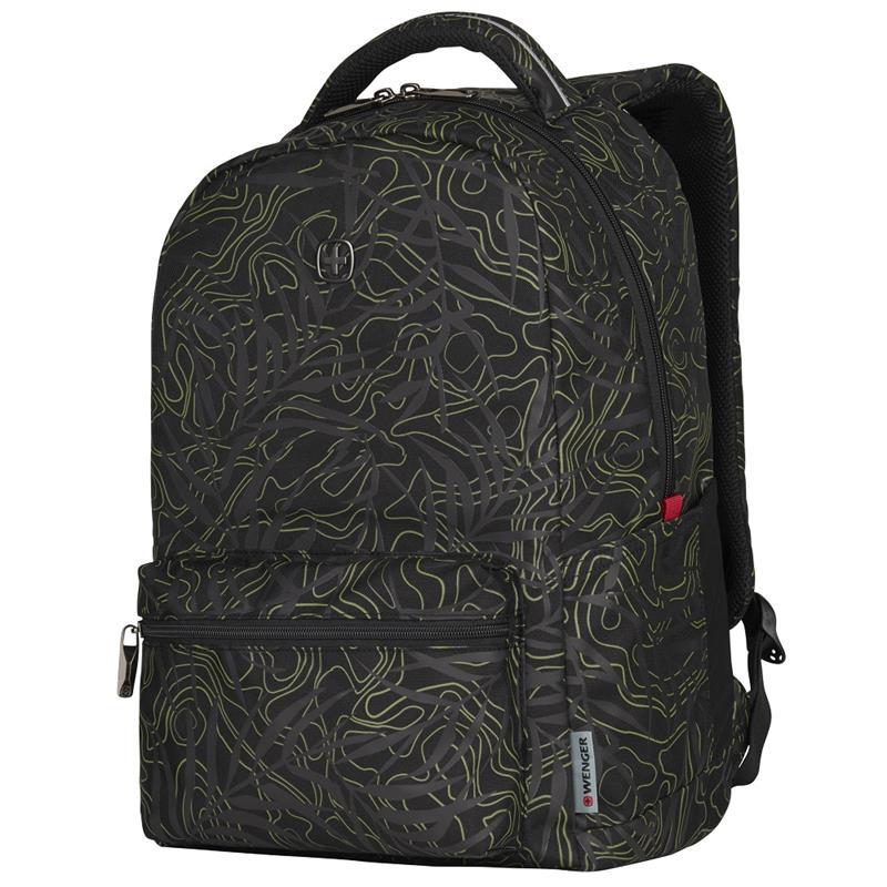 Рюкзак для ноутбука Wenger Colleague 16", (Black Fern Print), фото 1