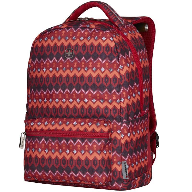 Рюкзак для ноутбука Wenger Colleague 16", (Red Native Print), фото 1