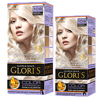 Фарба для волосся 10.6 перлинно-сріблястий Glori's 50 мл