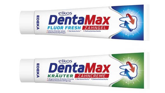 Зубна паста Elkos DentaMax Fluor fresh 125 мл, фото 2