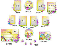 Стенди для оформлення групи дитячого садка: Іриси