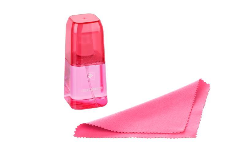 Набор для чистки 2E LUX CLEAN 100ml Liquid for LED/LCD + салфетка,Red, фото 1