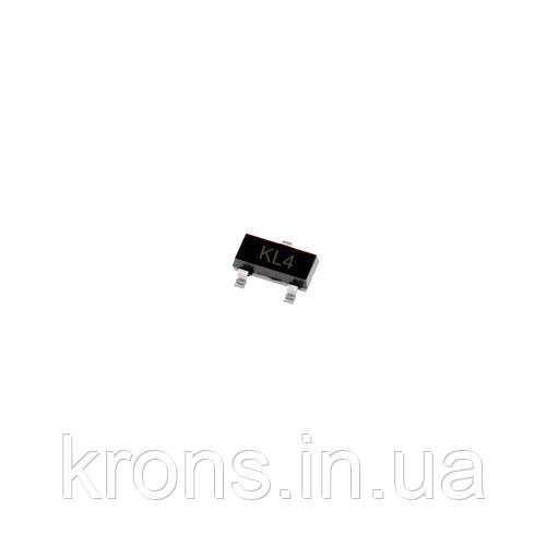 Чіп BAT54S BAT54 KL4 SOT23, діод Шотткі 30В 0.2 А, фото 1