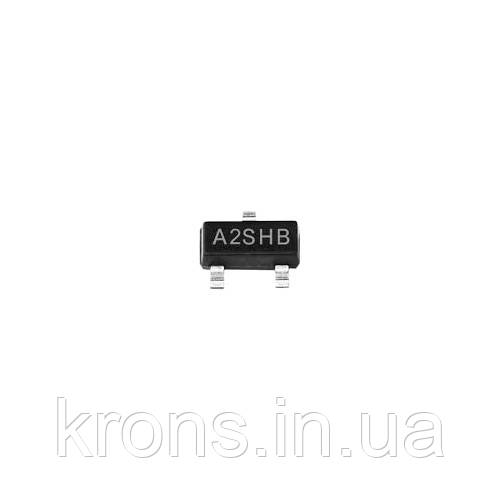 Чіп SI2302DS 100ШТ A2SHB SI2302 SOT-23, Транзистор MOSFET N-канальний, фото 1