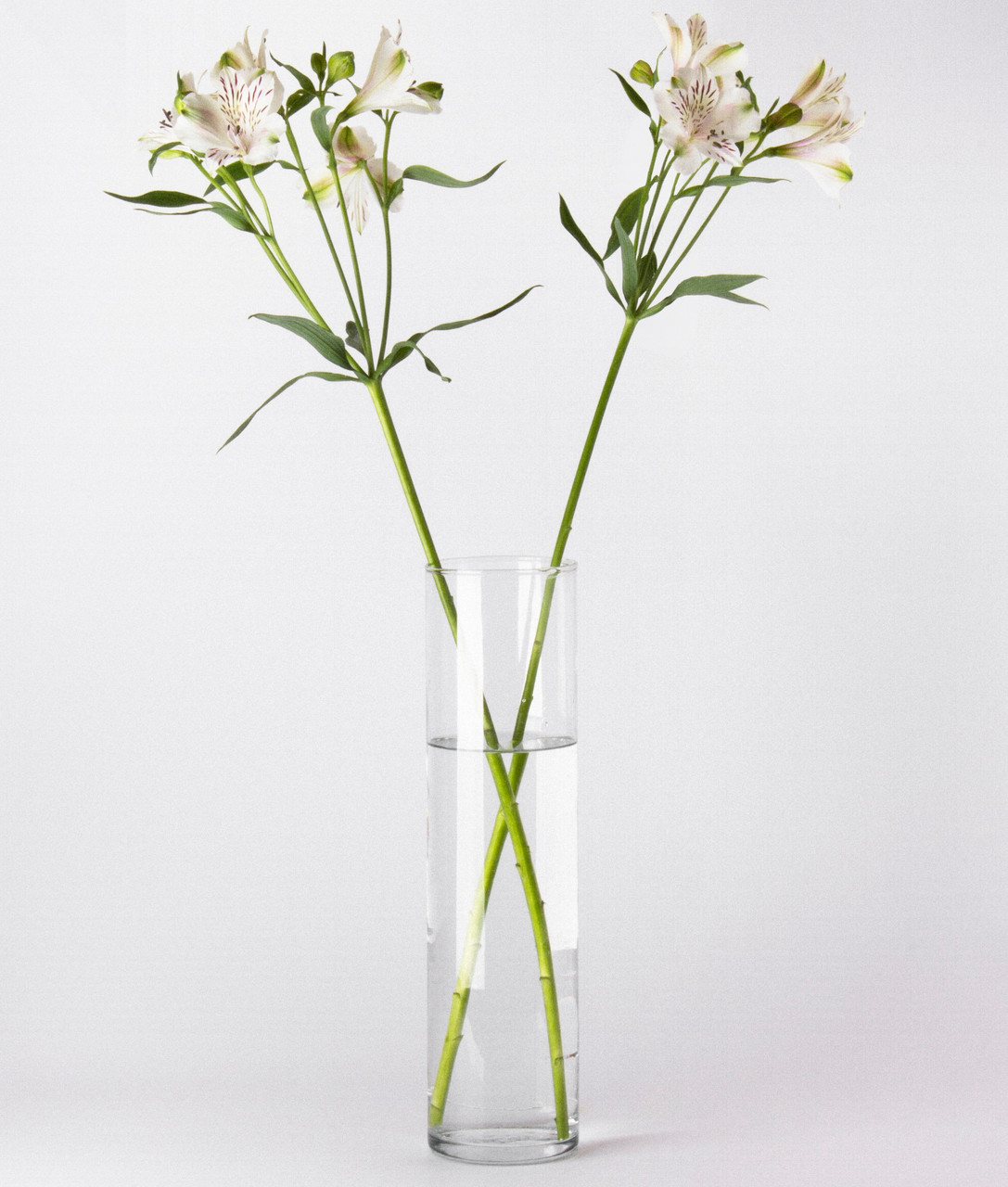 Ваза прозора "Циліндр" h 295 d 100, фото 1