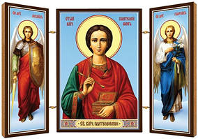 Складення дерев'яний. Ікони святих мужів