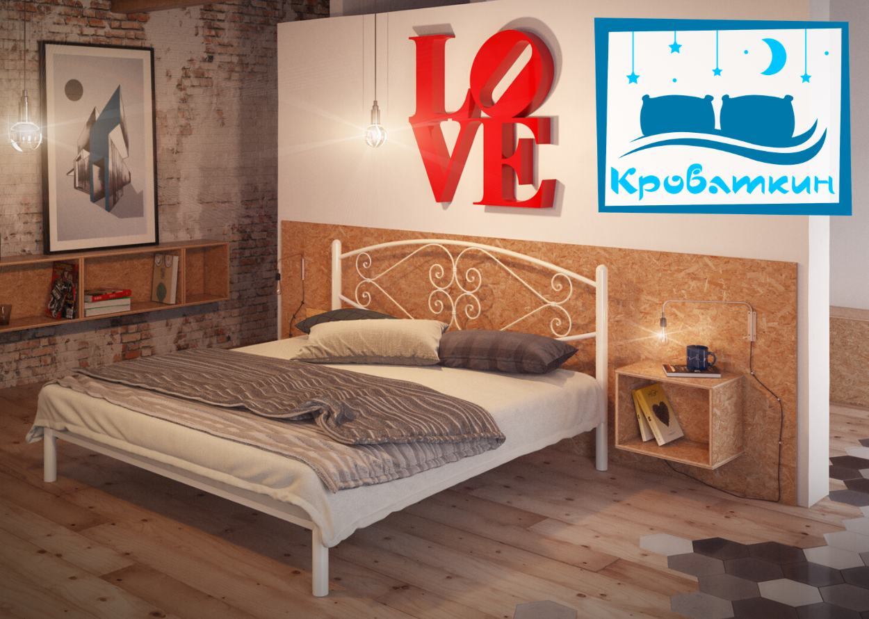 Металеве ліжко Камелія Тенеро, фото 1