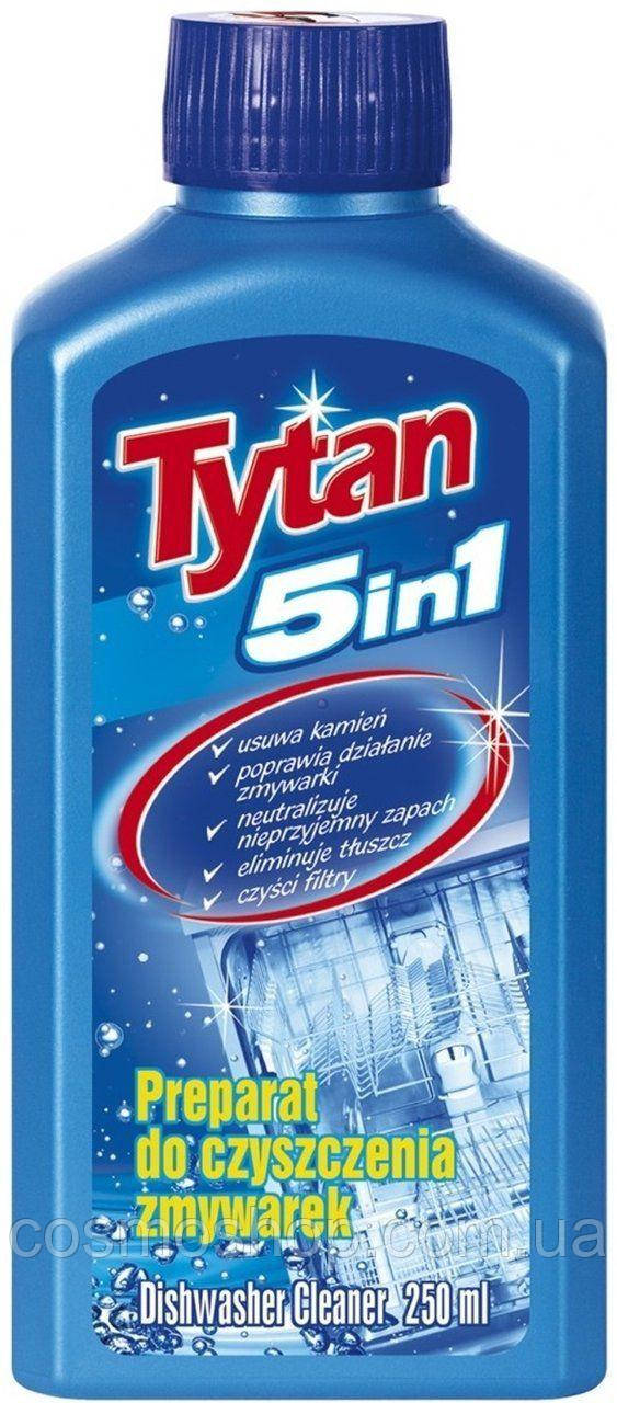 Засіб для чищення посудомийних машин Tytan 250 мл 5в1