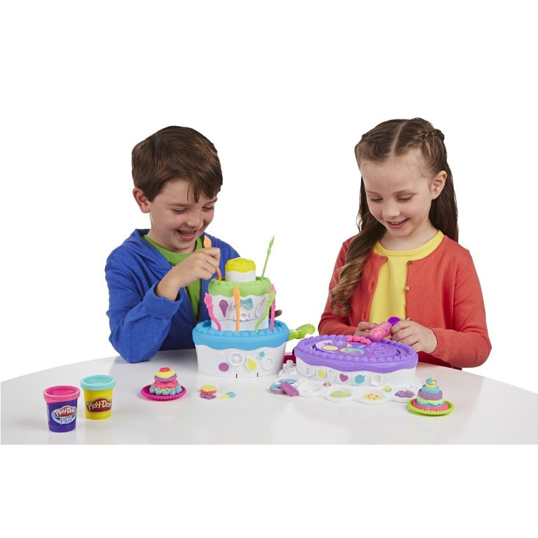 Пластилин Play-Doh (плей до) праздничный торт - фото 1 - id-p159206021
