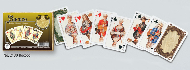 Комплект гральних карт "Roccoco", 2х55 карт (шт.) 2130